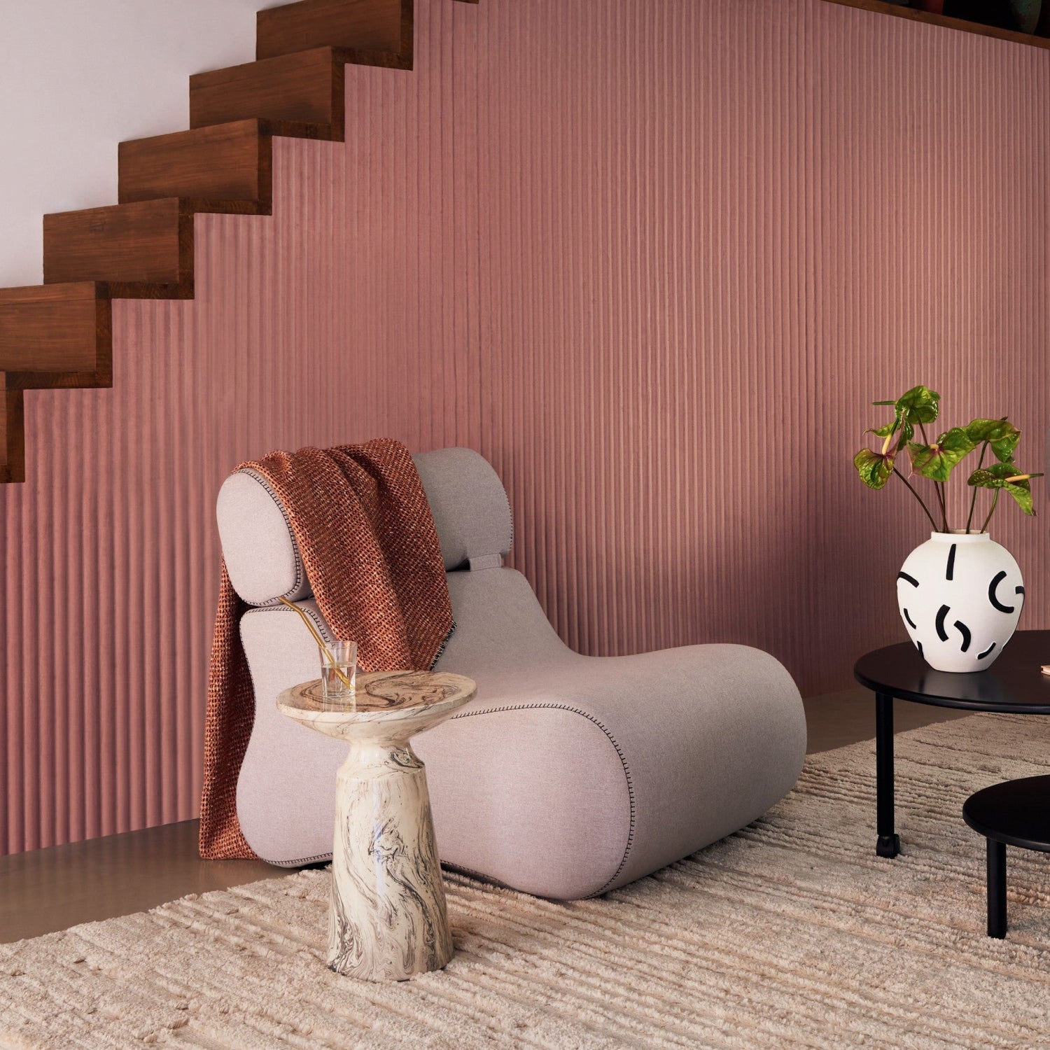 Rayures Jumelles behangcollectie Elitis