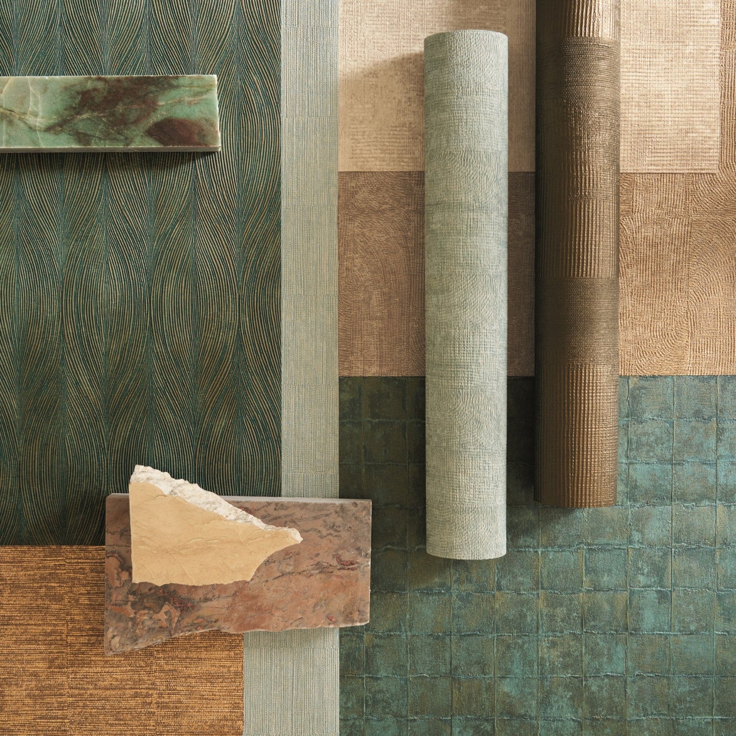 Texture Cerame behangcollectie Casamance