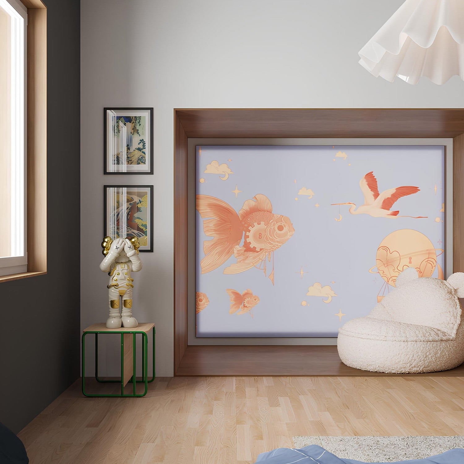 Inkids behangcollectie Inkiostro Bianco