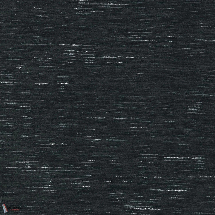 Eaton stof-Casamance-Noir-Meter (M1)-Selected Wallpapers-Interiors