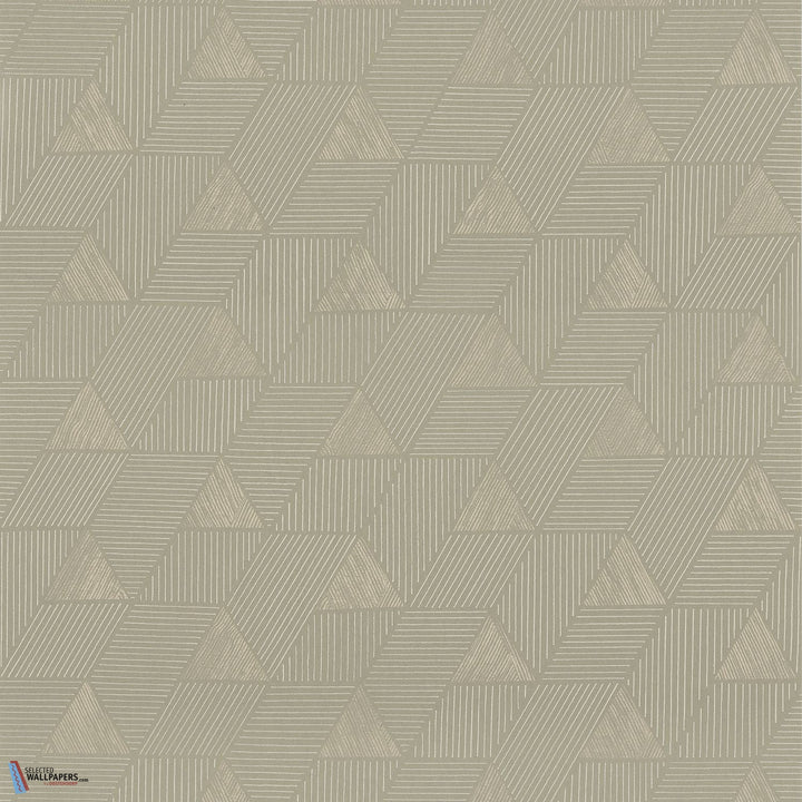 Méroé behang-behang-Casamance-Vert Cendré/Doré-Rol-Selected Wallpapers &amp; Interiors