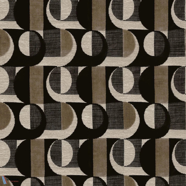 Alliance Stof-Casamance-Noir-Meter (M1)-Selected-Wallpapers-Interiors
