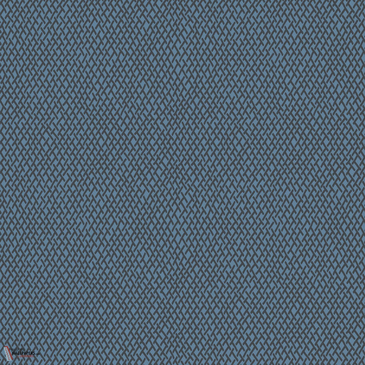 Amime behang-Behang-Farrow & Ball-Blue-Rol-Selected Wallpapers &amp; Interiors