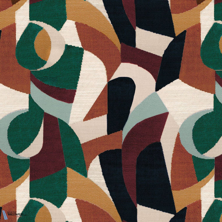 Andine stof-Casamance-Multico-Meter (M1)-Selected-Wallpapers-Interiors