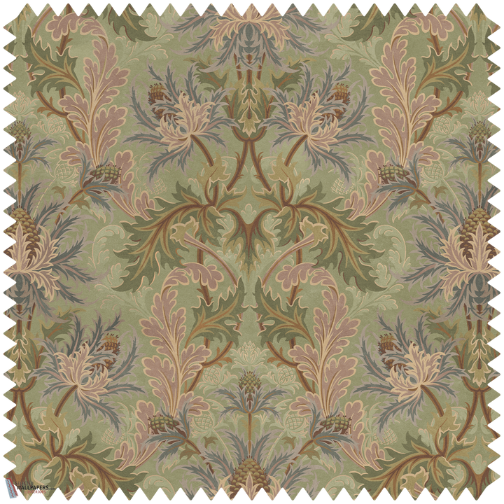 Aquifolia stof-House of Hackney-wallpaper-tapete-Selected-Wallpapers-Interiors