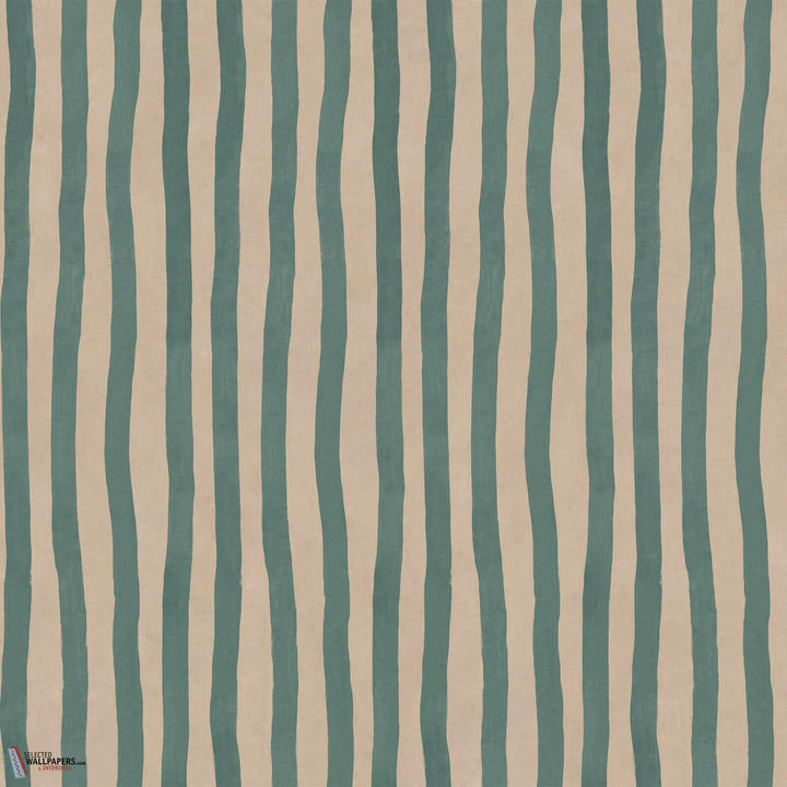 Artist's Stripe behang-House of Hackney-wallpaper-tapete-Euphorbia & Alabaster-200 cm-Selected-Wallpapers-Interiors