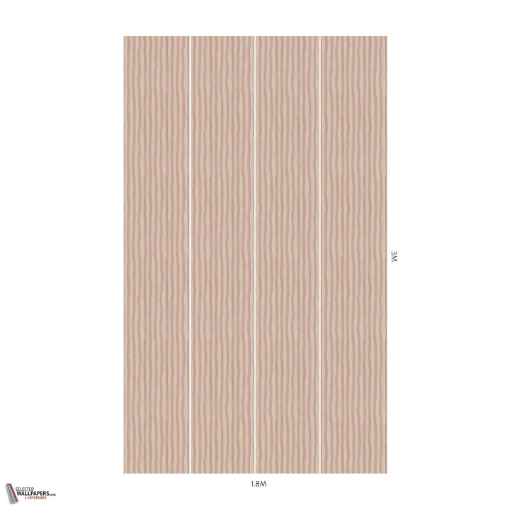 Artist's Stripe behang-House of Hackney-wallpaper-tapete-Selected-Wallpapers-Interiors