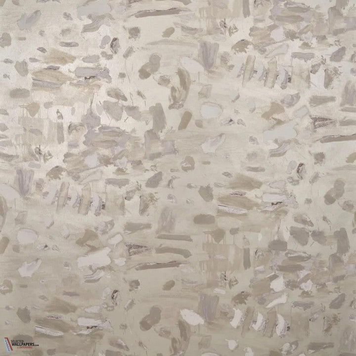 Arty Nacre behang-Pierre Frey-Lait D'amande-Meter (M1)-Selected Wallpapers-Interiors