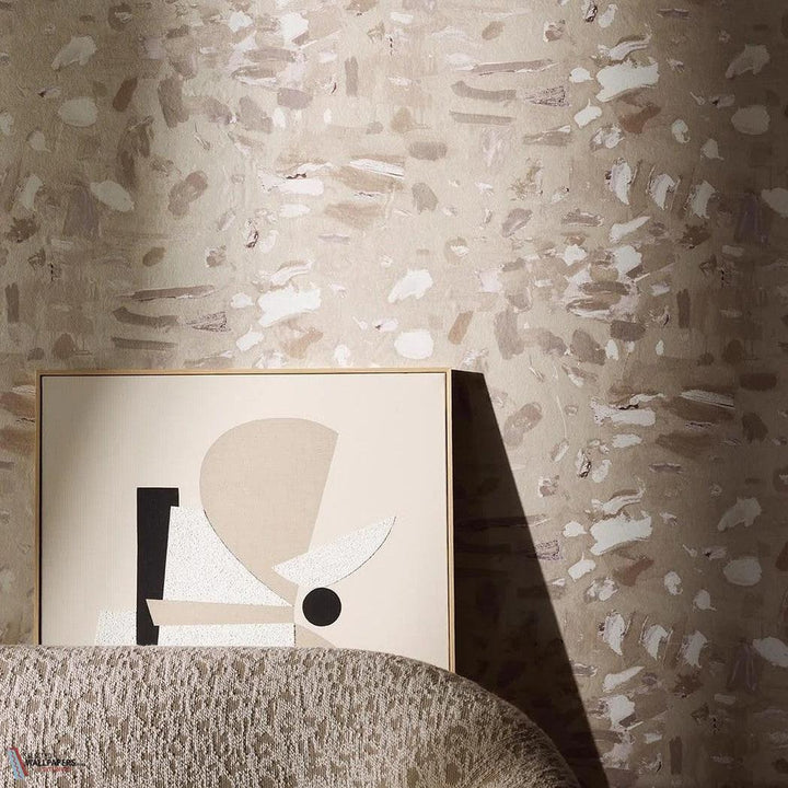 Arty Nacre behang-Pierre Frey-Selected Wallpapers-Interiors