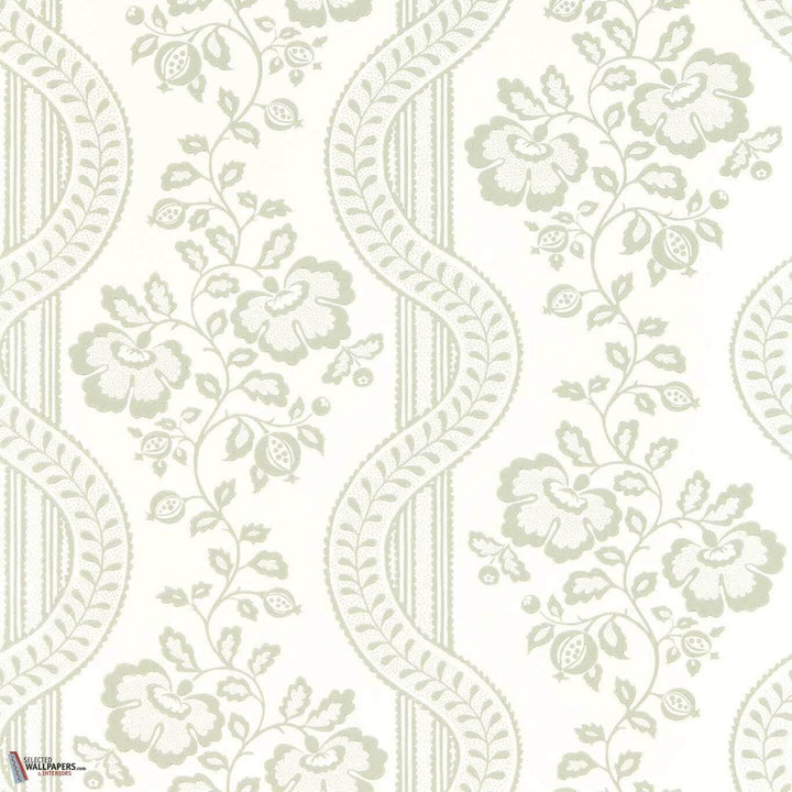 Aubrey behang-Sanderson-Lambs ear-Rol-Selected Wallpapers-Interiors
