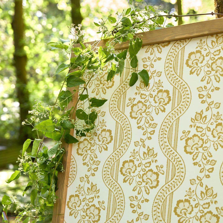 Aubrey behang-Sanderson-Selected Wallpapers-Interiors
