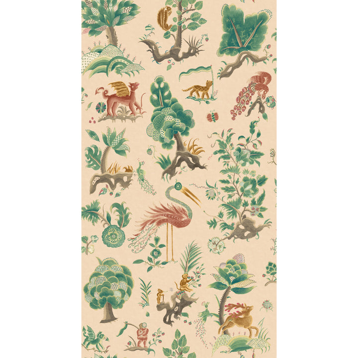 Gertrude behang-Behang-GP&J Baker-Plaster-Rol-Selected Wallpapers &amp; Interiors