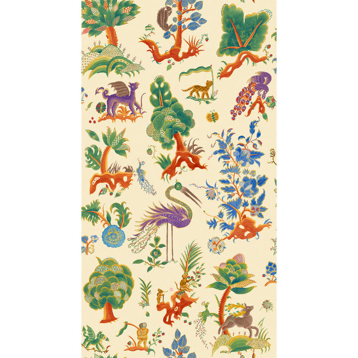 Gertrude behang-Behang-GP&J Baker-Jewel-Rol-Selected Wallpapers &amp; Interiors