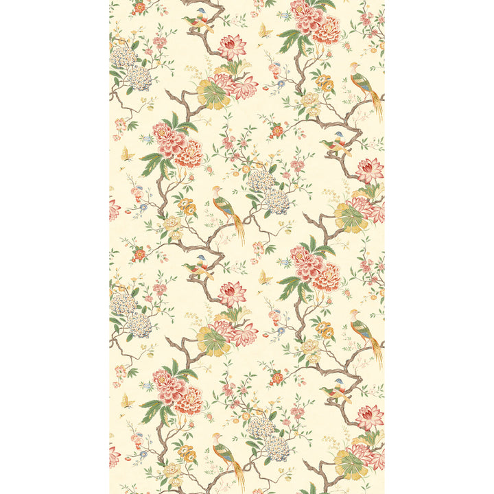 Oriental Bird behang-Behang-GP&J Baker-Blossom-Rol-Selected Wallpapers &amp; Interiors