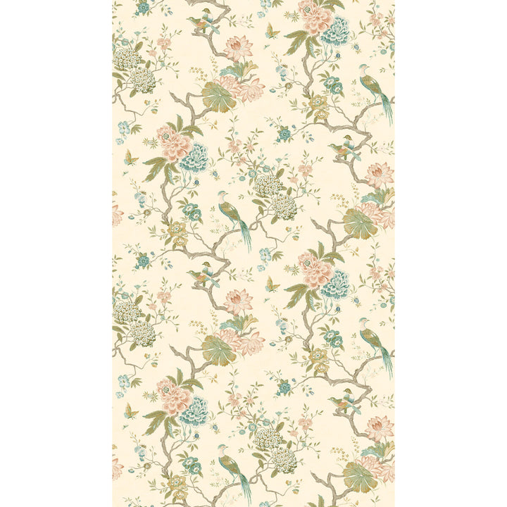Oriental Bird behang-Behang-GP&J Baker-Antique-Rol-Selected Wallpapers &amp; Interiors