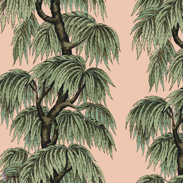 Babylon behang-House of Hackney-wallpaper-tapete-Blush / Willow-200 cm-Selected-Wallpapers-Interiors