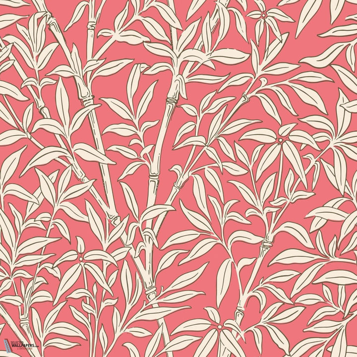 Bamboo Forest behang-Cole & Son-Chalk on Rouge-Rol-Selected Wallpapers-Interiors