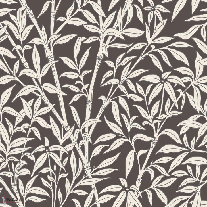 Bamboo Forest behang-Cole & Son-Snow on Soot-Rol-Selected Wallpapers-Interiors