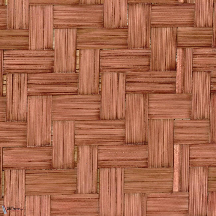 Bambou Twill behang-CMO Paris-Tabac-Paneel-Selected Wallpapers-Interiors