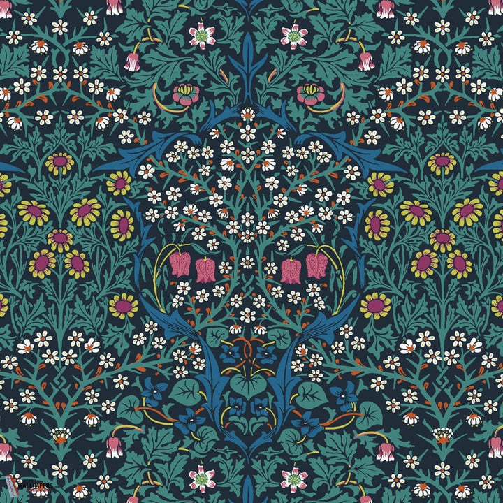 Blackthorn behang-House of Hackney-wallpaper-tapete-Emerald-200 cm-Selected-Wallpapers-Interiors