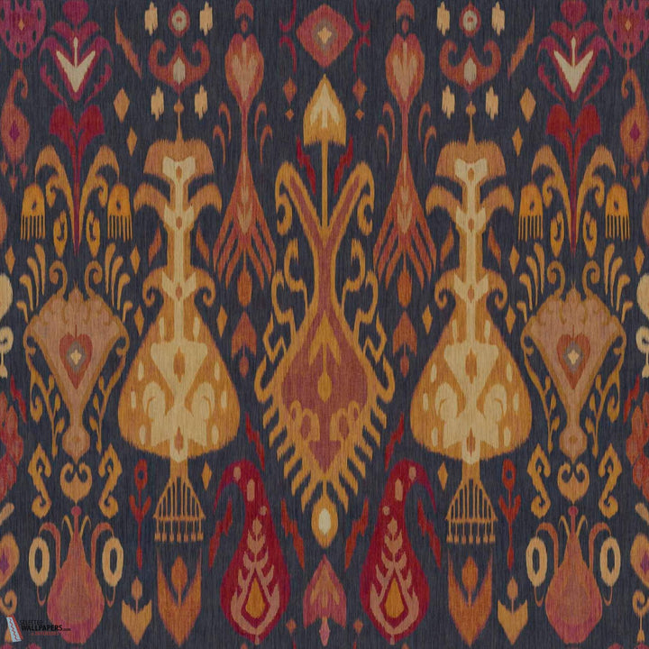 Boho behang-Coordonne-Navy-Non Woven-M2-Selected Wallpapers-Interiors