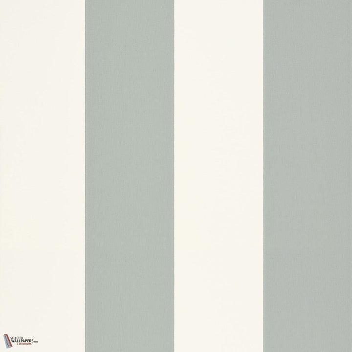 Broad Stripe behang-Little Greene-Celestial-Rol-Selected Wallpapers-Interiors