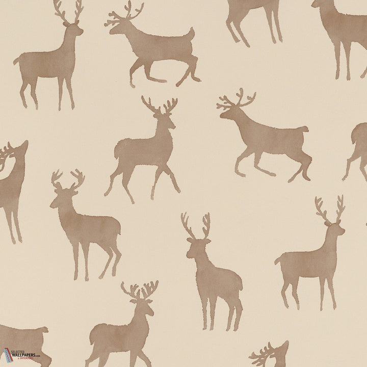 Bucks behang-Thibaut-Camel-Rol-Selected Wallpapers-Interiors