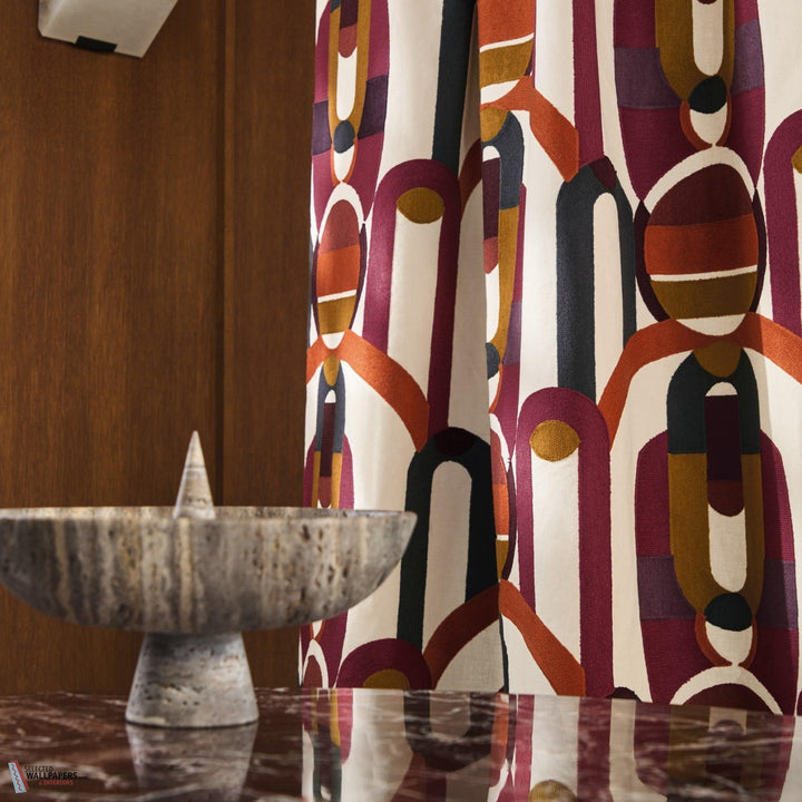Café society stof-Casamance-Selected Wallpapers-Interiors