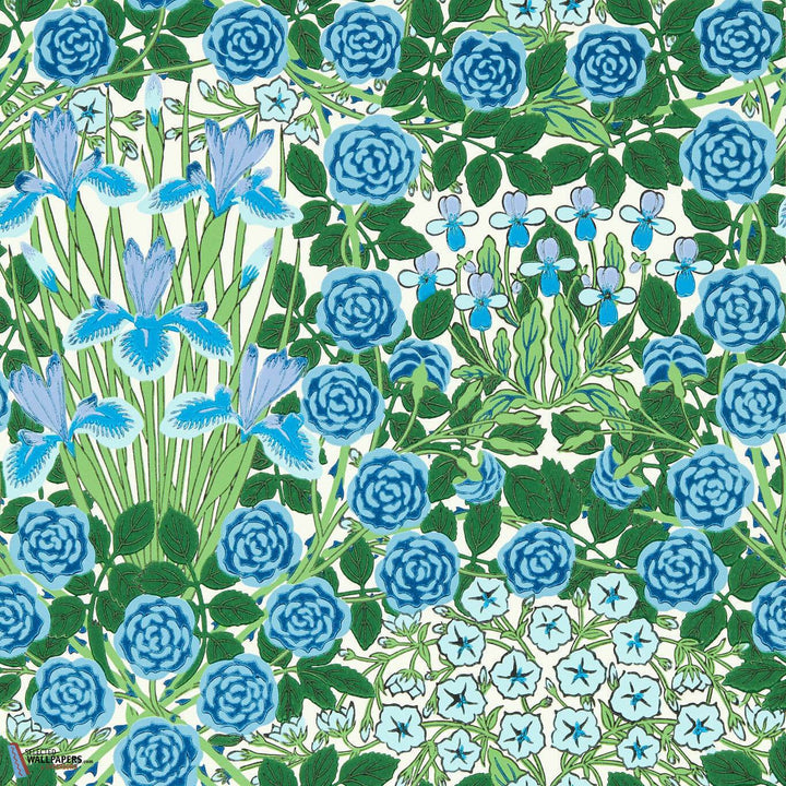 Campanula-behang-tapete-wallpaper-Morris & Co-Peacock/Opal-Rol-Selected-Wallpapers-Interiors