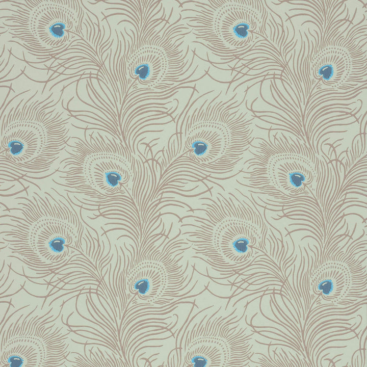 Carlton House Terrace-behang-Tapete-Little Greene-Copper-Rol-0256CTCOPPE-Selected Wallpapers