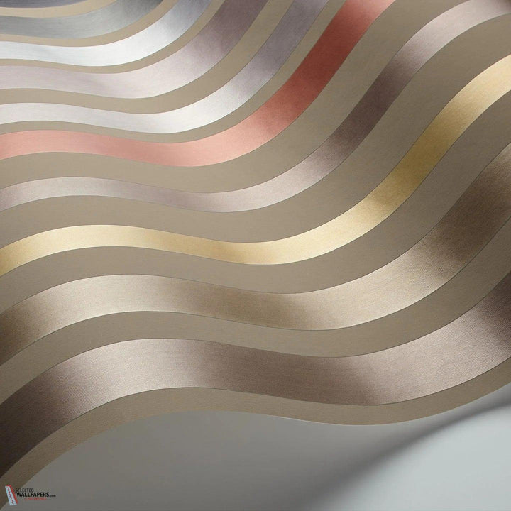 Carousel Stripe behang-Cole & Son-Selected Wallpapers &amp; Interiors