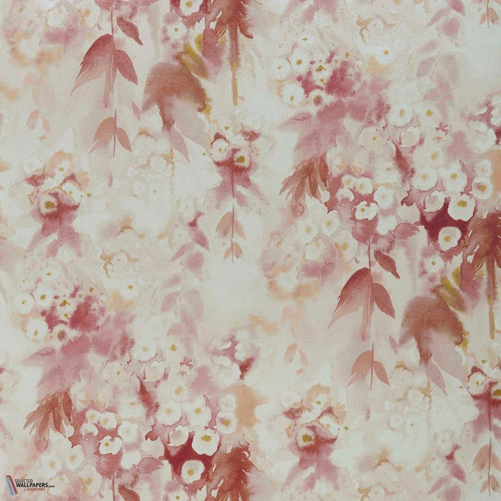 Cascade behang-1838 wallcoverings-Mango-Rol-Selected Wallpapers-Interiors