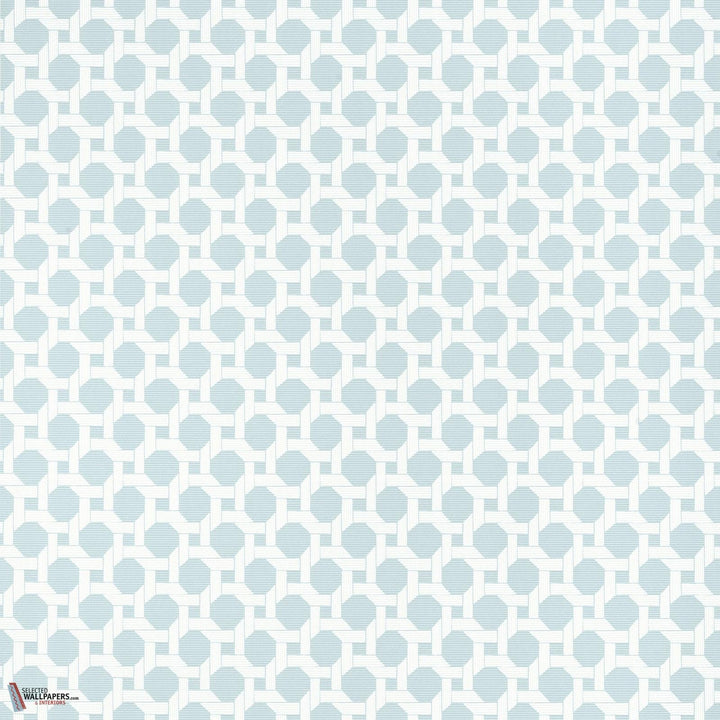 Charter behang-Thibaut-Spa Blue-Rol-Selected Wallpapers-Interiors