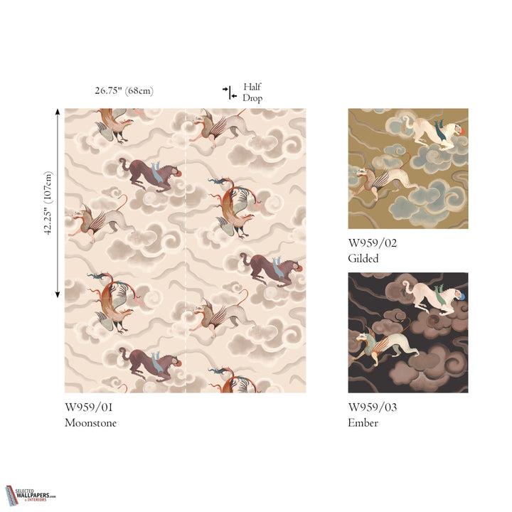 Chimera behang Black Edition