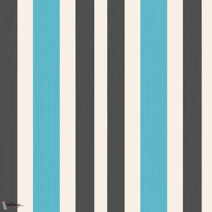 Chromatic Stripe-Behang-Tapete-Farrow & Ball-Off Black-Rol-BP4205-Selected Wallpapers