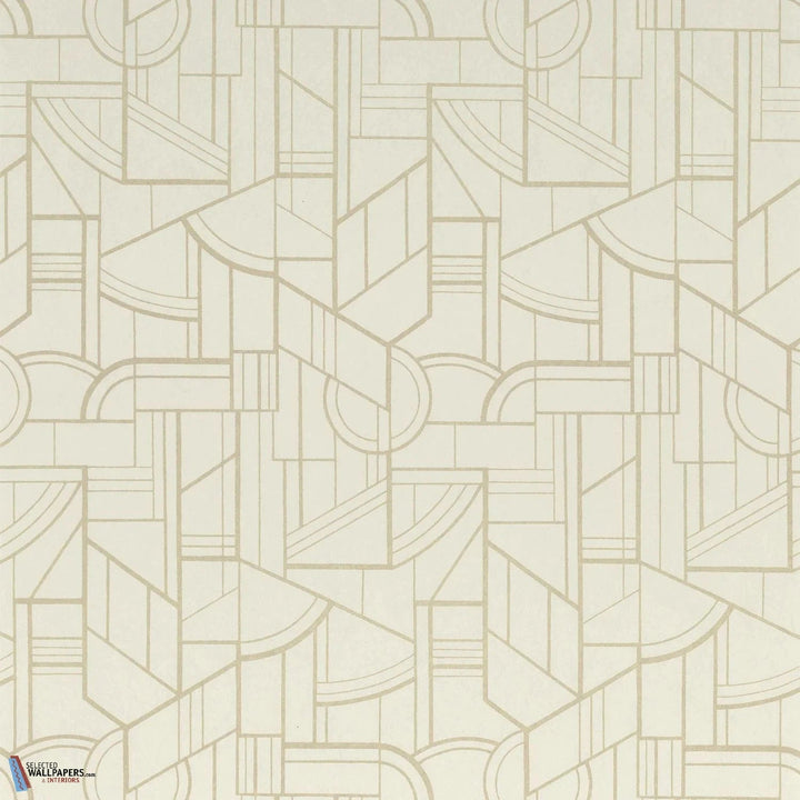 Cinétique-Casamance-wallpaper-behang-Tapete-wallpaper-Sable/Dore-Rol-Selected Wallpapers