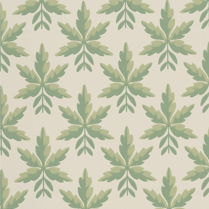 Clutterbuck-behang-Tapete-Little Greene-Bice-Rol-0245CLBICEZ-Selected Wallpapers