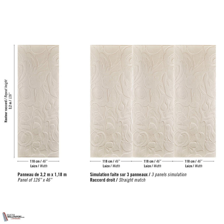 Colosse Frutier Lin behang-Elitis-wallpaper-tapete-Selected-Wallpapers-Interiors