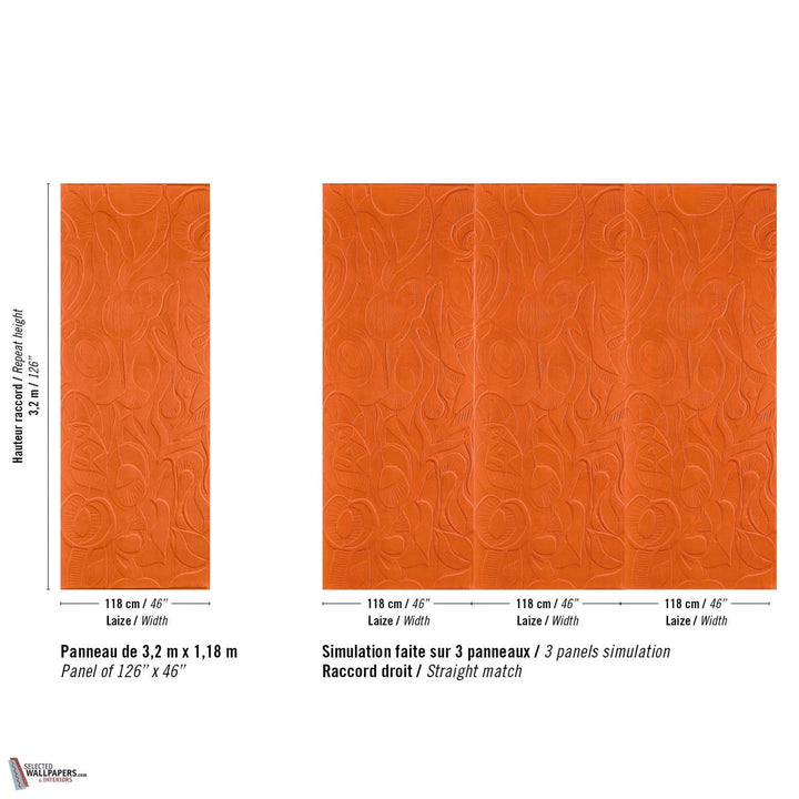 Colosse Frutier behang-Elitis-wallpaper-tapete-Selected-Wallpapers-Interiors