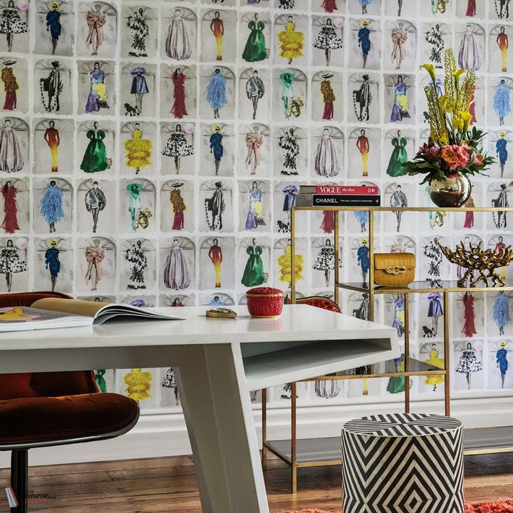 Couture Carousel windows behang-Cole & Son-Selected Wallpapers-Interiors