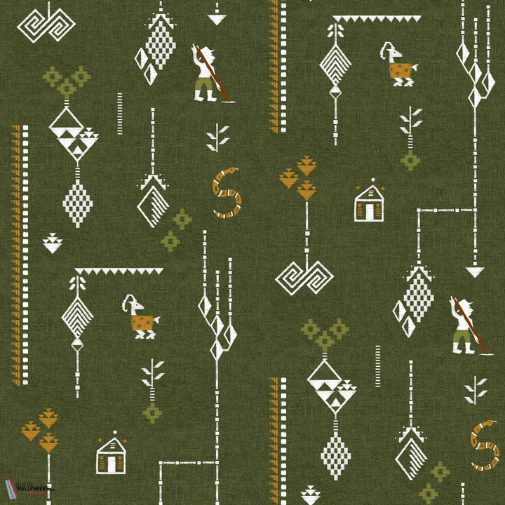 Criollo behang-Coordonne-Cactus-Bamboe-M2-Selected Wallpapers-Interiors