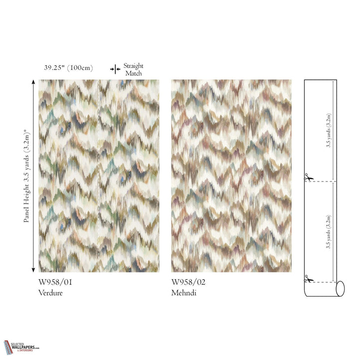 Ebru behang-Black Edition-Selected Wallpapers-Interiors