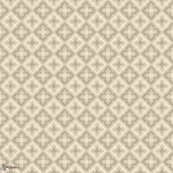 Edvin behang-Sandberg-Green-Rol-Selected Wallpapers-Interiors