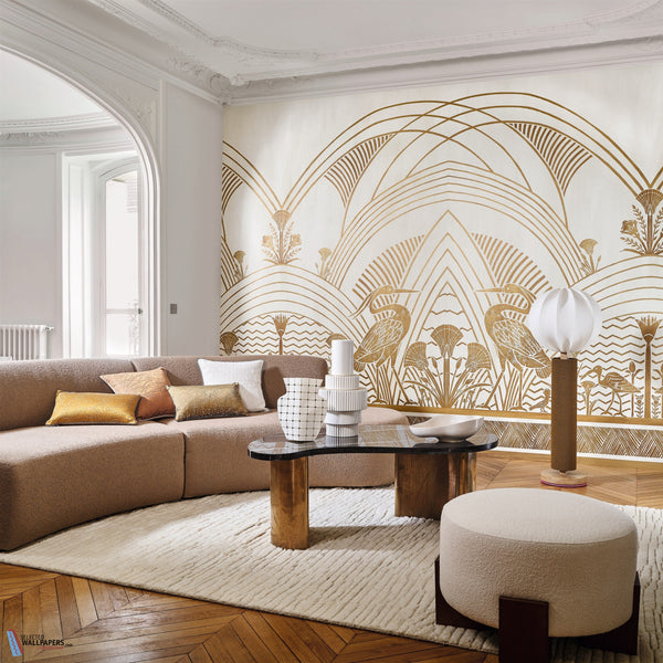 Éléphantine-behang-Tapete-Casamance-Selected Wallpapers