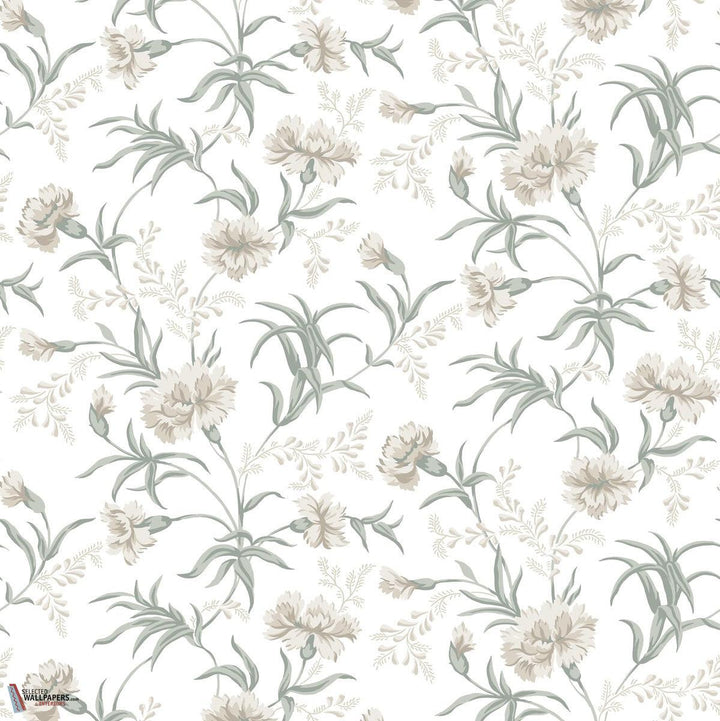 Emilie behang-Sandberg-Spring green-Rol-Selected Wallpapers-Interiors
