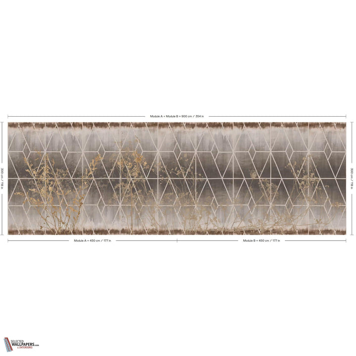 Ephemera behang-Glamora-Selected Wallpapers-Interiors