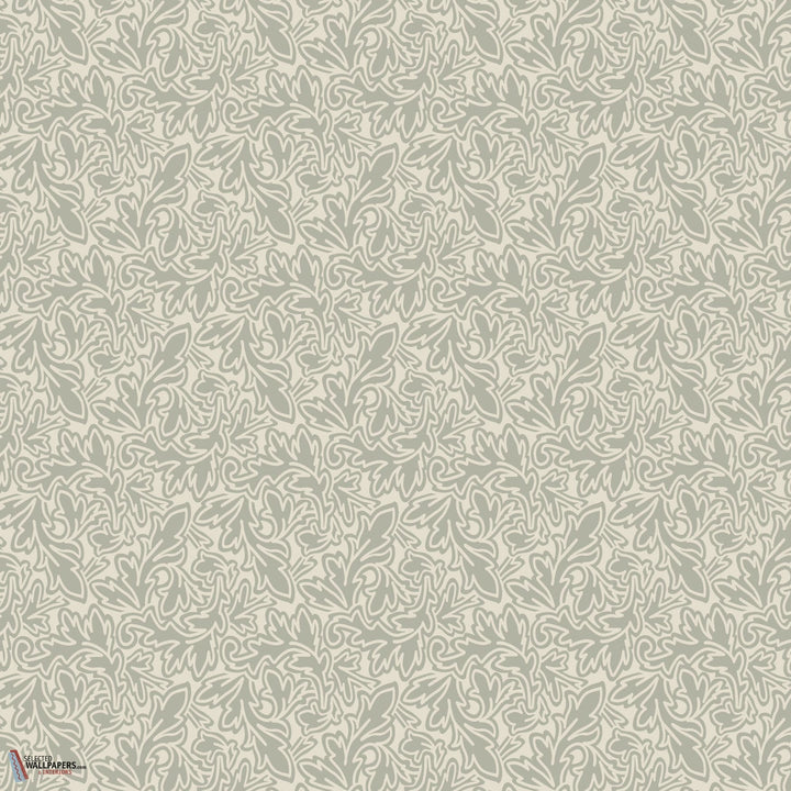 Feuille behang-Behang-Farrow & Ball-Green-Rol-Selected Wallpapers &amp; Interiors