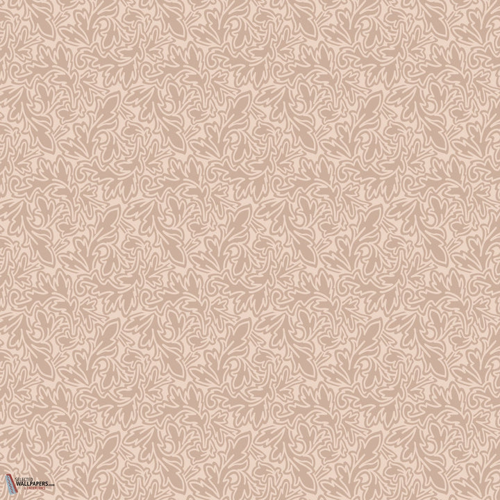 Feuille behang-Behang-Farrow & Ball-Red-Rol-Selected Wallpapers &amp; Interiors