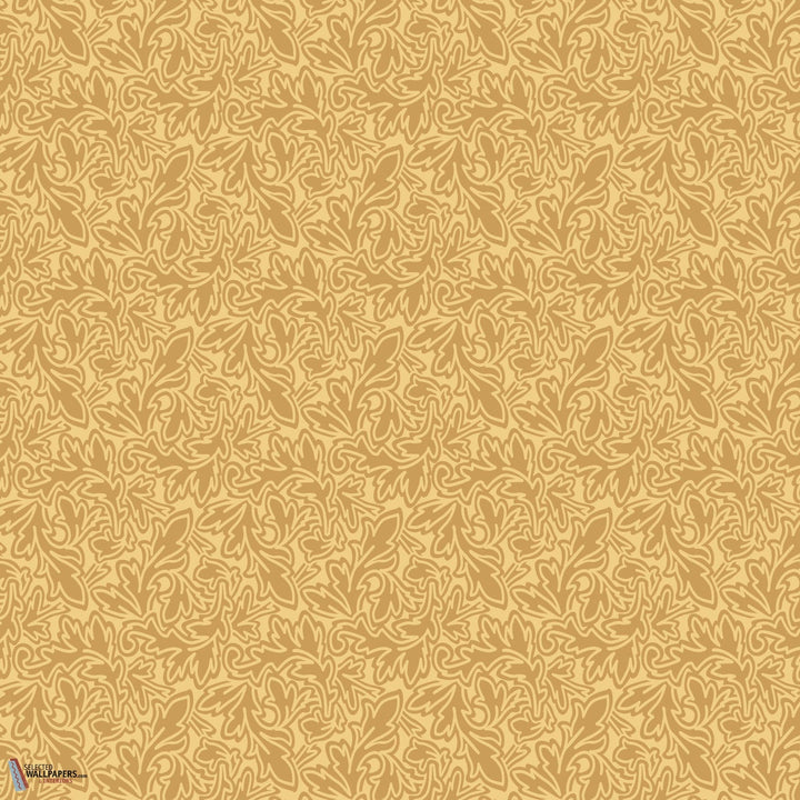 Feuille behang-Behang-Farrow & Ball-Yellow-Rol-Selected Wallpapers &amp; Interiors