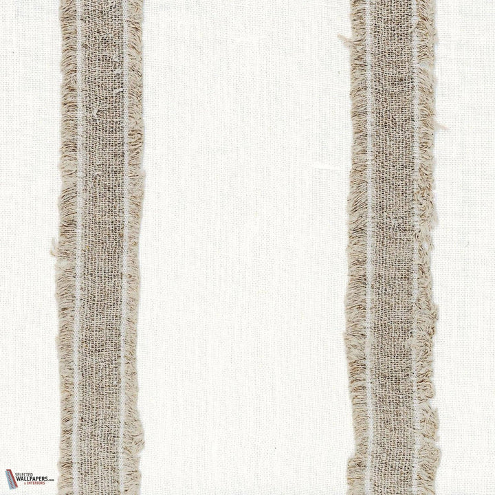 Fleur Bleue stof-Casamance-Écru naturel-Meter (M1)-Selected Wallpapers-Interiors